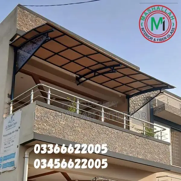 Fiberglass Shades and Tensile Covers for Car Parking and Pools