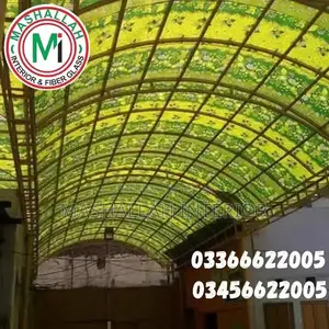 Fiberglass Shades and Tensile Covers for Car Parking and Pools