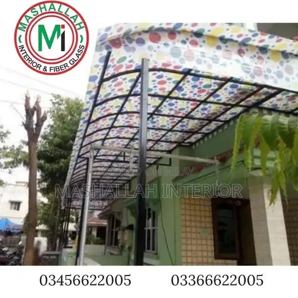 Fiberglass Shades and Tensile Covers for Car Parking and Pools