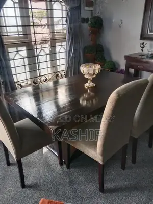 Photo - Descent Dining Set with Extendable Table and 6 Matching Chairs