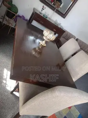 Descent Dining Set with Extendable Table and 6 Matching Chairs