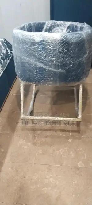 Sturdy Baby Cot with Velvet Golden Frame