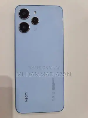 Redmi 12 Smartphone with Glass Back and Mobile Cover