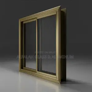 Photo - Aluminum Window and Glass Terrace Partition Door 12mm