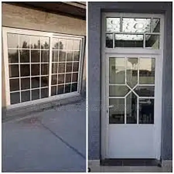 Aluminum Window and Glass Terrace Partition Door 12mm