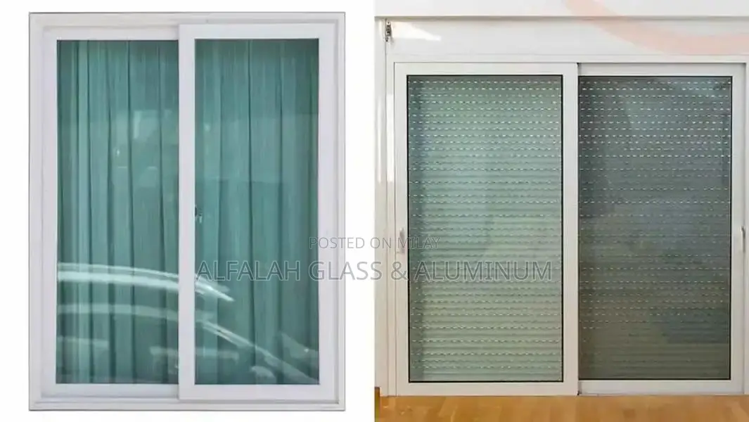 Aluminum Window and Glass Terrace Partition Door 12mm