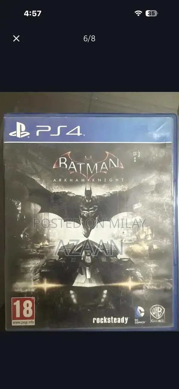 Used PlayStation 4 Video Games Collection