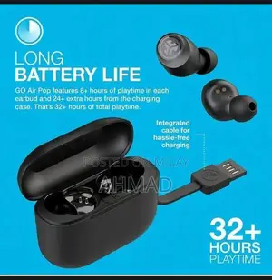 JLab Go Air POP True Wireless Earbuds with Touch Controls