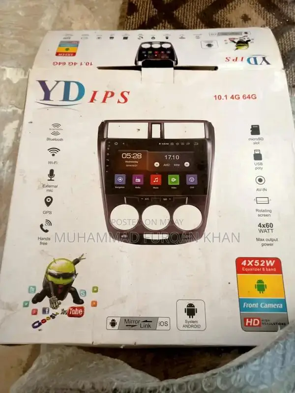 Honda City Android Touchscreen Multimedia Panel