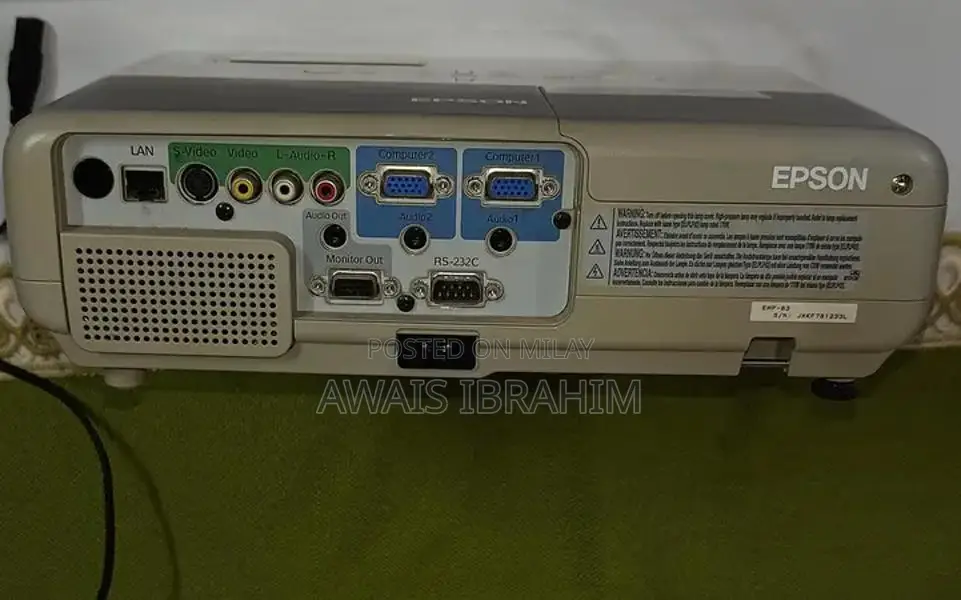 Epson EMP-83 XGA Projector - 2200 Lumens, 1.2x Zoom