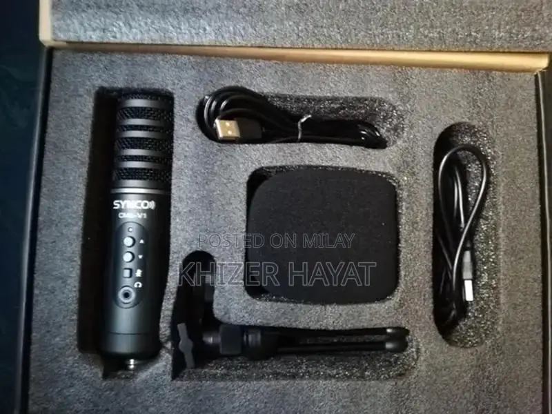 SYNCO V1M Professional Microphone for YouTube and Podcasting