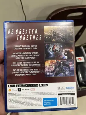 Marvel Spider-Man 2 PlayStation Video Game Disc