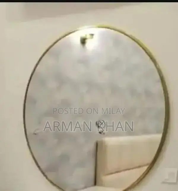 Round Home Decorative Wall Mirror - Modern Interior Design