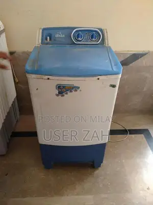 Photo - Super Asia Washing Machine and Dryer Combo Set