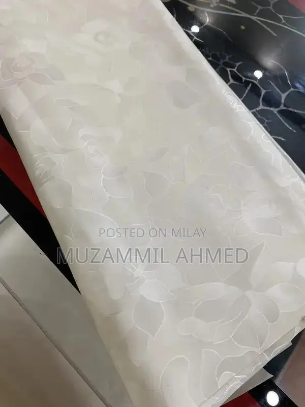 Glass Top Dining Table with 6 Off-White and Seagreen Chairs