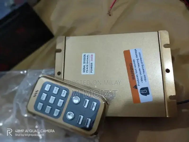 Police Emergency Vehicle Flashlights and Siren with Loud Microphone