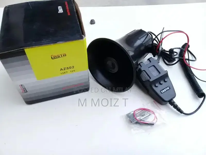 Police Emergency Vehicle Flashlights and Siren with Loud Microphone