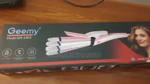 Photo - 3-in-1 Professional Hair Styling Tool: Curler, Straightener, and Style
