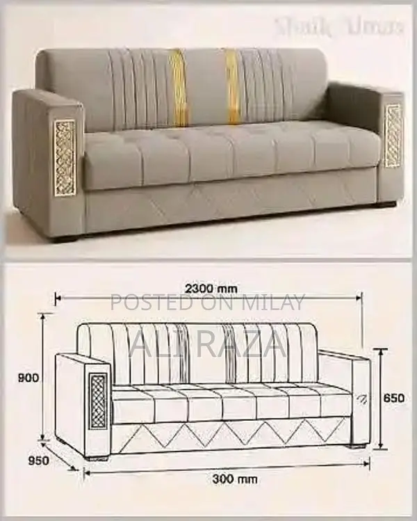 Luxury Sofa with Stylish Design and Premium Comfort