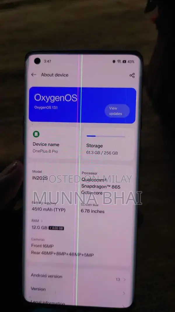 High-Performance OnePlus Pro Smartphone with Advanced Camera