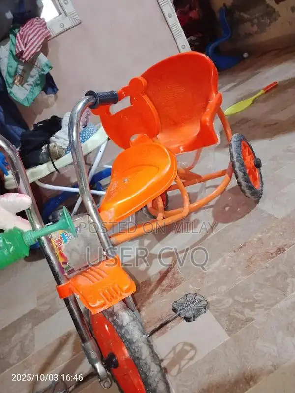 Kids Double Seat Bicycle - Lightly Used