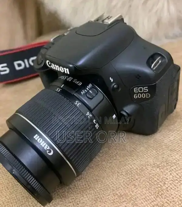 Canon 600D DSLR Camera with 18-55mm Lens