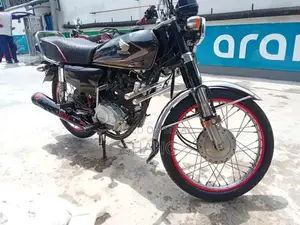 2019 Black Motorcycle in Excellent Condition