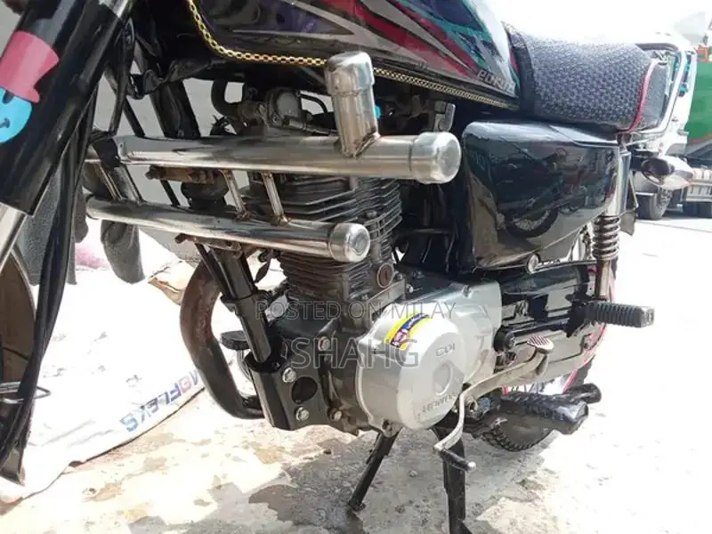 2019 Black Motorcycle in Excellent Condition