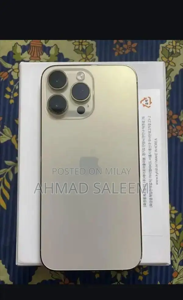 Premium Factory Unlocked Golden iPhone Pro Max Smartphone