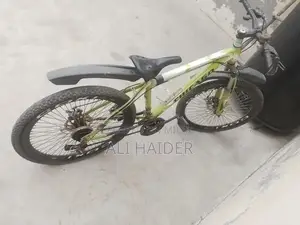 Photo - Aluminium Frame Bicycle with Disk Brake and Good Condition Tires