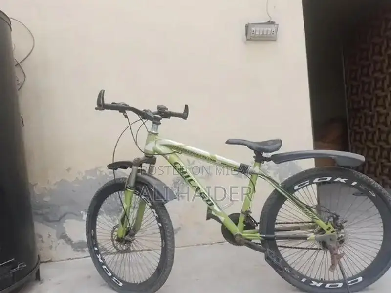 Aluminium Frame Bicycle with Disk Brake and Good Condition Tires