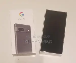 Pixel 7a Smartphone - Charcoal, Sealed with Accessories