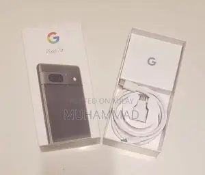 Pixel 7a Smartphone - Charcoal, Sealed with Accessories