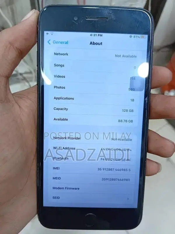 iPhone 7 Plus Smartphone with Touch ID Issue