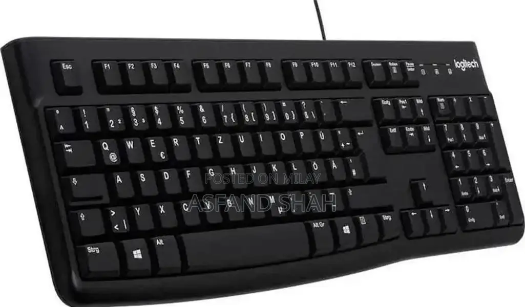 USB Plug and Play Wired Computer Keyboard with Numeric Keypad