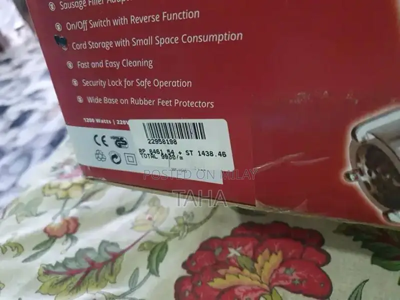 Slightly Used Meat Grinder - Good Condition