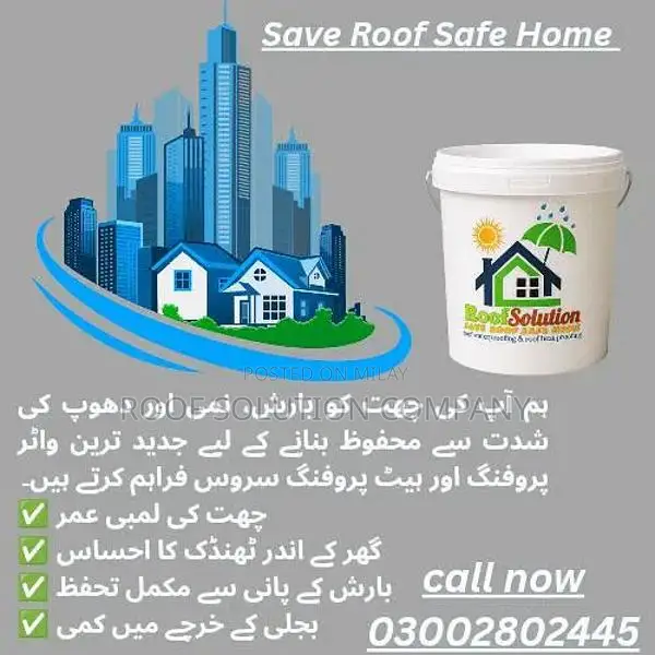 Professional Roof Waterproofing and Leakage Prevention Service