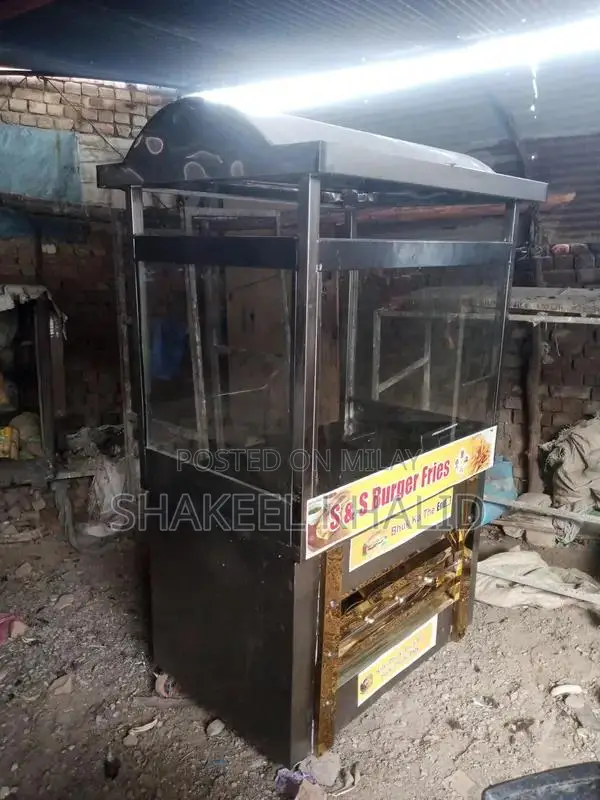 Shawarma Burger Table - Compact Dining Surface