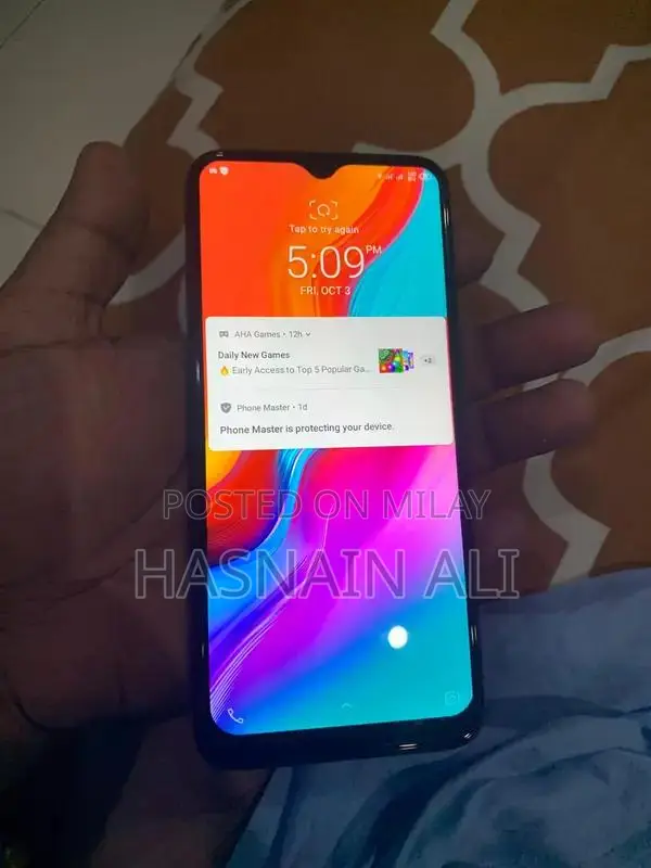 Infinix Hot 8 Smartphone - 64GB Storage Powerful Battery Performance