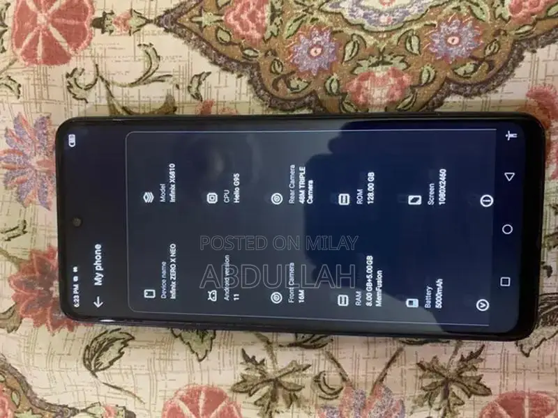 Infinix Zero X Neo: 8GB RAM, 128GB, 48MP Triple Camera, 5000mAh Batter