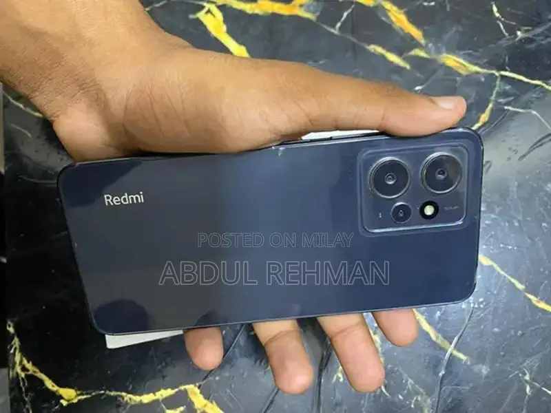 Redmi Note 12 Smartphone - 8GB RAM, 128GB Storage, Full Accessories