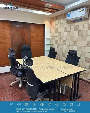 Fully-Equipped Coworking Space with Private Offices and Shared Desks