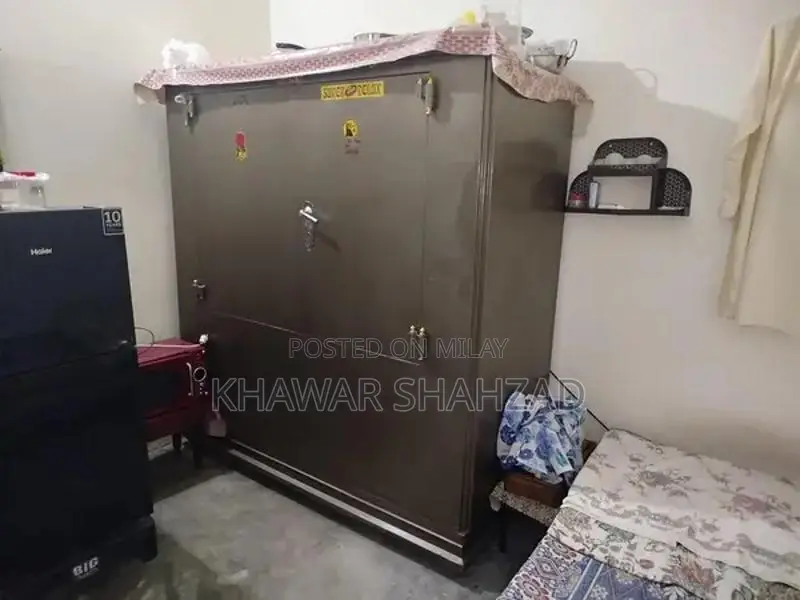 Large Wooden Wardrobe - 6ft Tall, 6ft Wide, Clean Condition, Heavy-Dut