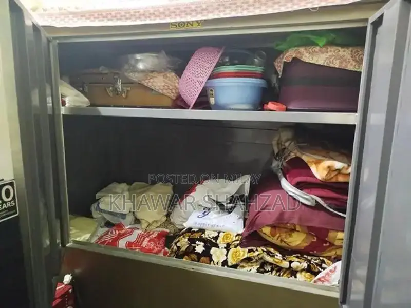 Large Wooden Wardrobe - 6ft Tall, 6ft Wide, Clean Condition, Heavy-Dut