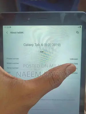 Photo - Samsung Galaxy Tab A 8 (T295) 3GB RAM, 32GB, Android 10, Single SIM, S