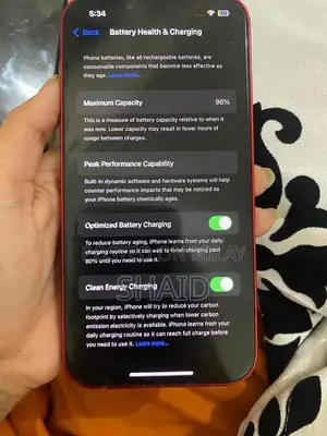 Apple iPhone 13 256GB, Excellent Condition, Full Battery Health, Face 