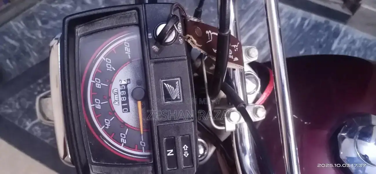 Genuine Low-Mileage Motorcycle in Excellent Condition, Rarely Used, Co