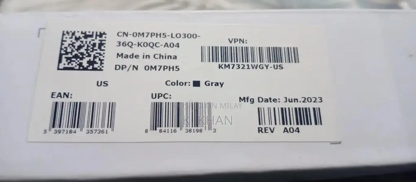 Dell Premier Multi-Device Wireless Keyboard and Mouse Combo, Ergonomic