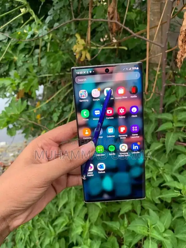 Samsung Galaxy Note 10 Plus 5G Smartphone - Dual SIM, High-Performance