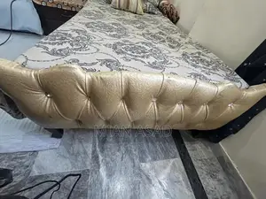 Photo - Shisham Wood Bed Set with Mattress and Side Tables